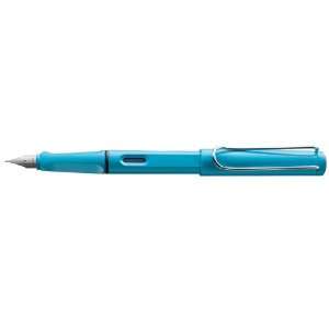  Lamy Safari Aquamarine Fine Point Fountain Pen   L13AE F 