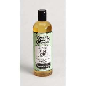 Vermont Soap Organics   Peppermint Magic Liquid Aloe Castile Soap 16oz