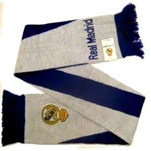  Licensed GENUINE FC Real Madrid BEAUTIFUL Scarf W/ Embroidered Real 