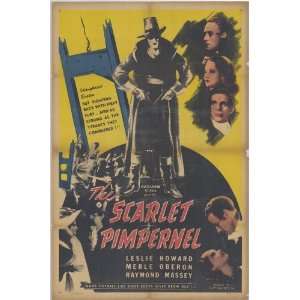  The Scarlet Pimpernel   Movie Poster   27 x 40