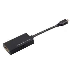  SANOXY Micro USB to HDMI MHL Adapter Cable for HTC Evo 3D 