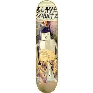  Slave Schultz Robot Deck 8.37 Skateboard Decks Sports 
