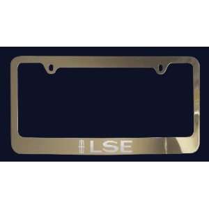  Lincoln LSE License Plate Frame (Zinc Metal) Everything 