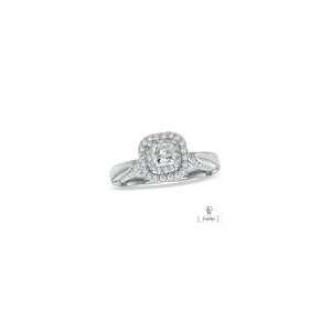   Ring in 14K White Gold Vera Wang LOVE Collection 7/8 CT. T.W. vera