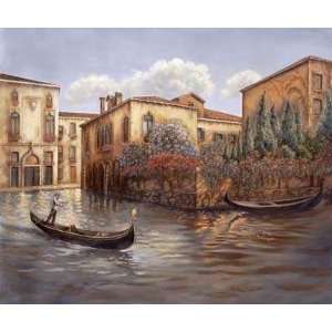  Venice With Gondola Wall Mural
