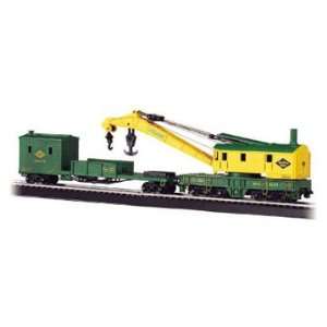   Steam Crane Car & Boom Tender Reading HO Bachmann Trains Toys & Games