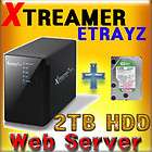 XTREAMER eTRAYz + WD 2TB HDD Storage Web Server NAS ★★