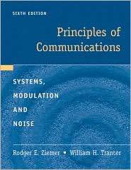 Principles of Communications, (0470252545), Rodger E. Ziemer 