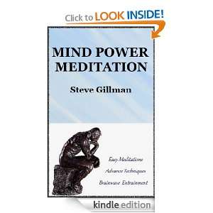 Mind Power Meditation Steve Gillman  Kindle Store