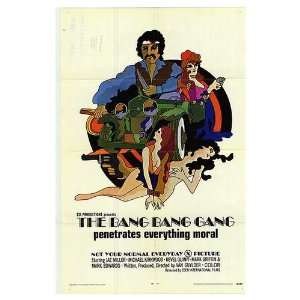 Bang Bang Gang Original Movie Poster, 27 x 41 (1970)  