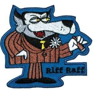 Underdog Classic Cartoon Riff Raff Embroidered iron on 