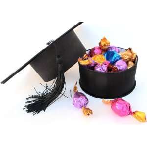 Black Graduation Hat Specialty Gift Box Of Premium Filled Chocolate 