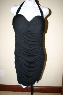 Victorias Secret halter dress miraculous push up bra black 36c  