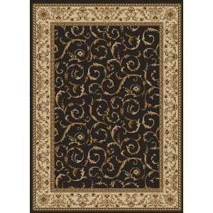  Radici Como 1599 CHARCOAL Rectangle 7.90 x 11.00 Area Rug 