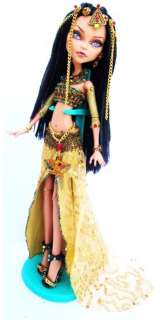 Monster High OOAK Cleo DeNile Egyptian Repaint Costume FULL Custom 