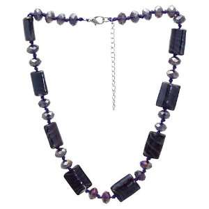  Michelle Purple Necklace Jewelry