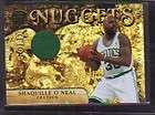 SHAQUILLE ONEAL ONEAL 2010/11 PANINI GOLD STANDARD CEL