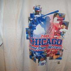 Chicago Cubs 2009 Hometown Heroes Mens (XL) T Shirt  