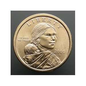  2000 D Uncirculated Sacagawea Dollar 