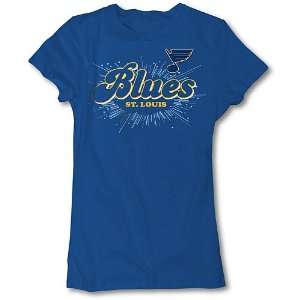  5Th And Ocean St Louis Blues Womens S/S Tee Extra Large 