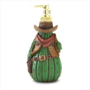  COWBOY CACTUS LOTION DISPENSER