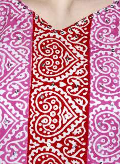 Designer Indian Top Tunic Cotton Hand Block Print Casual Wear Kurta 