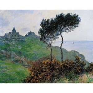   Claude Monet   24 x 20 inches   The Church at Varen