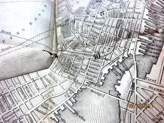 1855 ALMANAC,MAP, SUN MOON ECLIPSE, RAILROADS, LODGING  