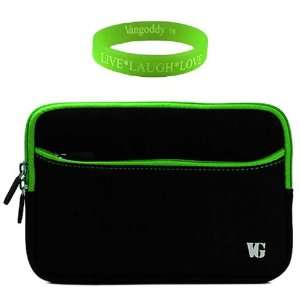  Padded, Scratch & Water Resistant Black with Green Trim 