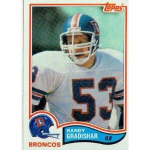  1982 Topps #79 Randy Gradishar   Denver Broncos (Football 