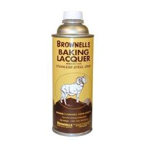   Baking Lacquer Liquid 16 Oz. Dark Parkerizing Gray