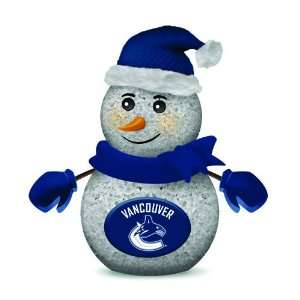 Pack of 2 NHL Vancouver Canucks LED Lighted Christmas Snowman Figures 