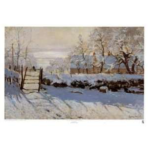  La Pie, Effet de Neige by Claude Monet 32x23 Health 