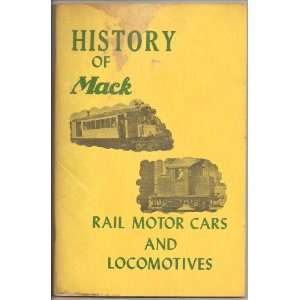 History of Mack Rail Motor Cars and Locomotives, Railroad Cars 