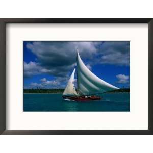 Typical Fishing Sailboat, Bayahibe, La Romana, Dominican Republic 