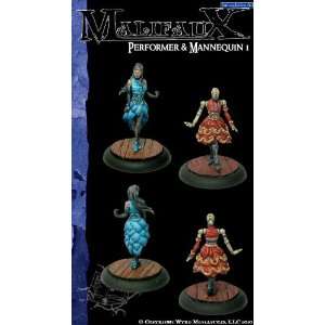    Performer and Mannequin 1 (2 Pack) Arcanists Malifaux Toys & Games