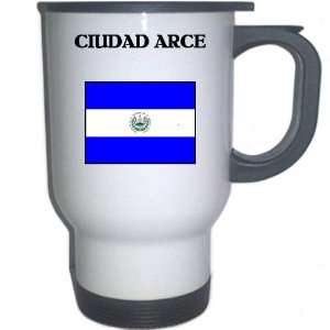  El Salvador   CIUDAD ARCE White Stainless Steel Mug 