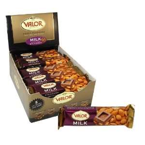 Valor Chocolate Impulse Bar   Mk Chocolate with Almonds (Pac