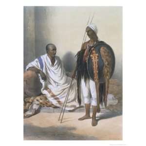  Abyssinian Priest and Warrior, the Valley of the Nile 