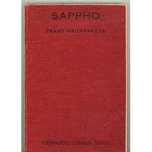  German Series) M.A. Walter Rippmann, Franz Grillparzer Books
