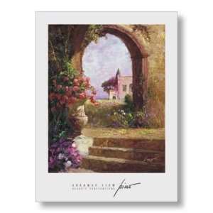  Archway View Poster Print