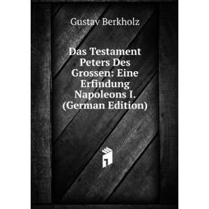   Eine Erfindung Napoleons I. (German Edition) Gustav Berkholz Books