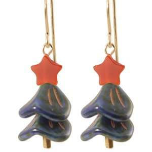  Ardent Designs 14k Gold Brilliant Blue Spruce Christmas 