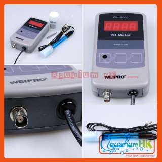 WEIPRO PH 2000 PH Meter for Fresh/Salt Aquarium  