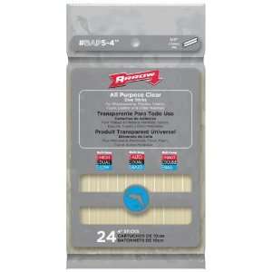   BAP5 4 4 x 1/2 All Purpose Clear Hot Melt Glue Sticks 24 per Package
