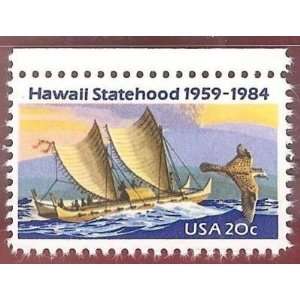  Stamps US Hawaii Statehood Scott 2080 MNH 