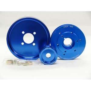 OBX Blue Overdrive Power Pulley Kit 01 04 Ford Mustang/Cobra 4.6L V8