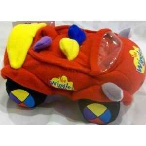    6 Plush Wiggles the Big Red Car Stuffed Soft Toy Toys & Games