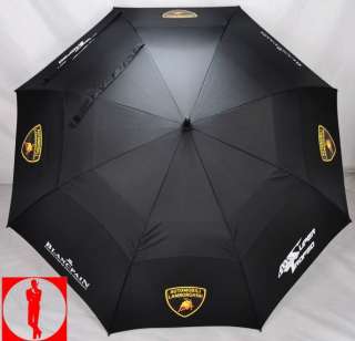 Lamborghini Car Double layer Large Golf Black Umbrella  