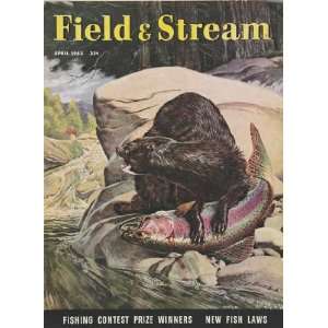  FIELD & STREAM April 1953 by C.E. Monroe, Jr. / FIELD 